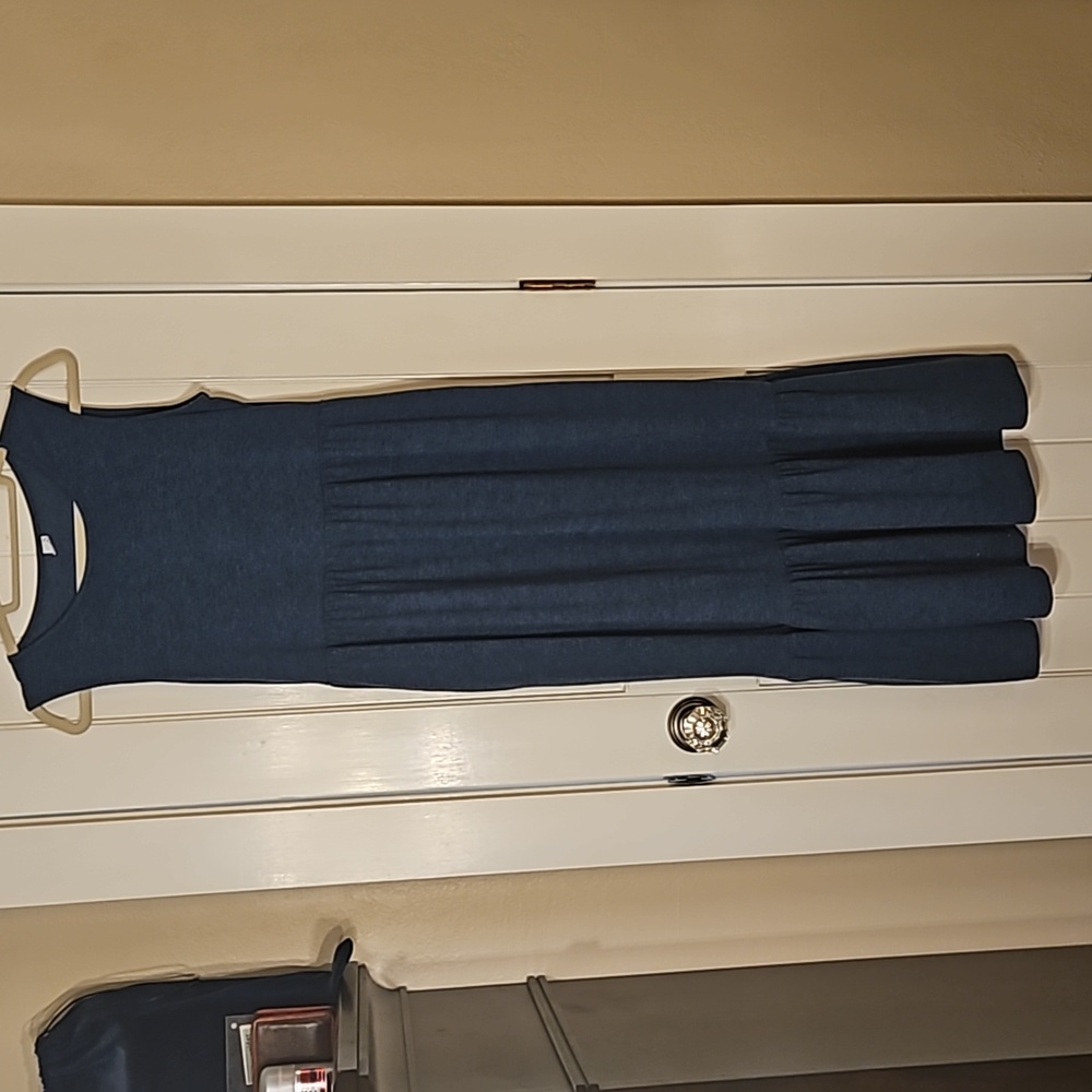 Casual knit summer dress